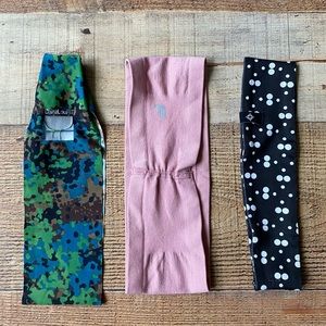 Three Fitness Headband Bundle